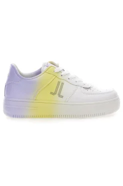 Sneakers con Flatform Lancetti 015 Bianche