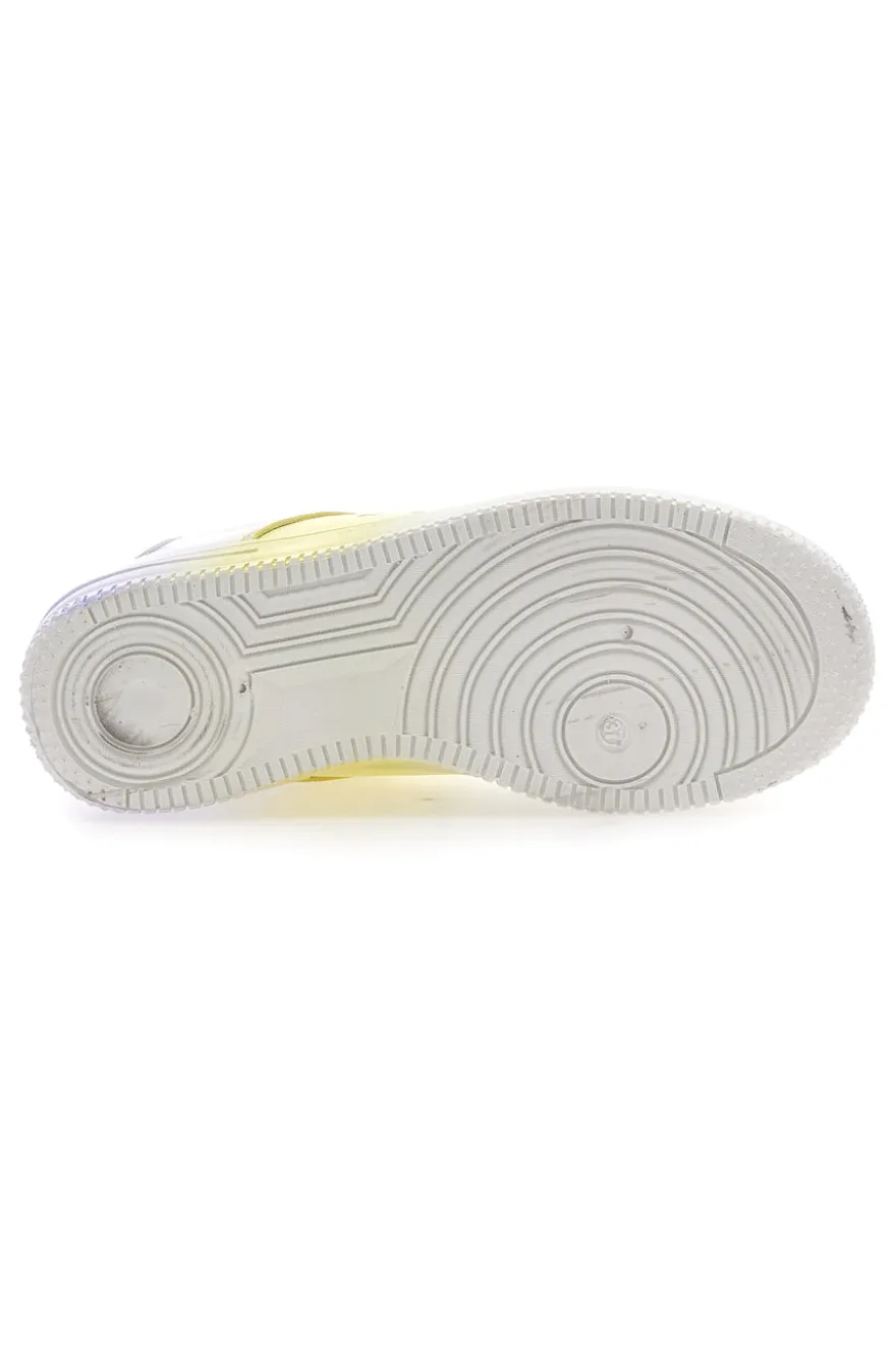 Sneakers con Flatform Lancetti 015 Bianche