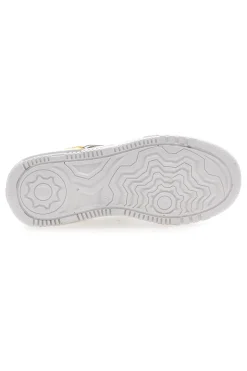 Sneakers con Flatform Lancetti 01 Bianche e Oro