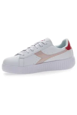 Sneakers con Lacci Bianche Diadora Game Step GS Glazed