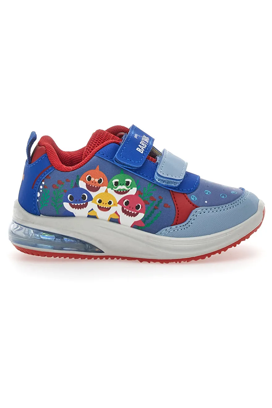 Sneakers con Luci Baby Shark 5208 Blu