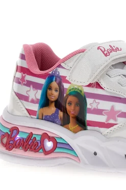 Sneakers con Luci Barbie 1112 Bianche