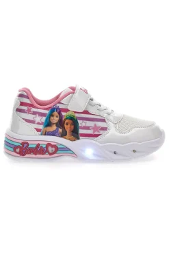 Sneakers con Luci Barbie 1112 Bianche
