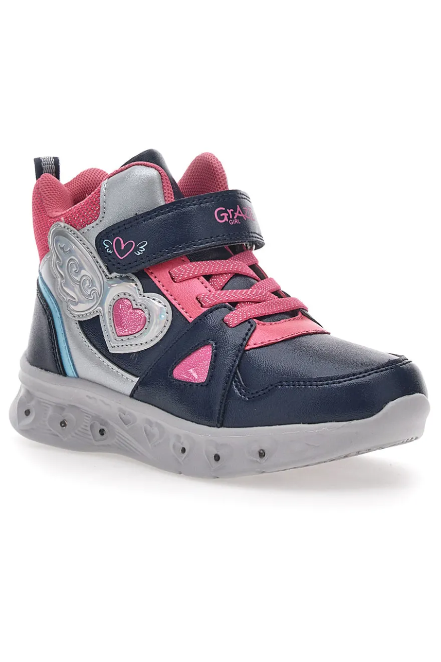 Sneakers con Luci Blu Grazie 2335