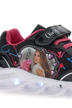 Sneakers Con Luci Charlotte 2221 Nero