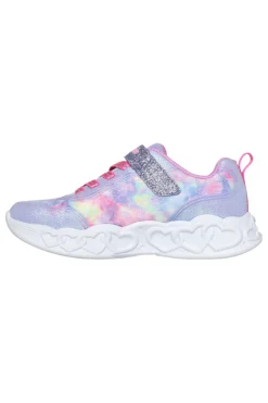 Sneakers con Luci da Bimbi Skechers Infinite Heart Light-Color Lovin
