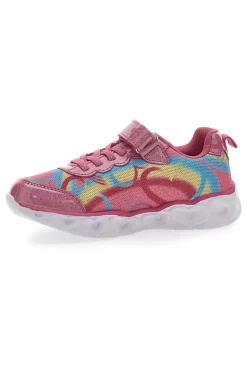 Sneakers con Luci Fucsia Pitt Kids 221286