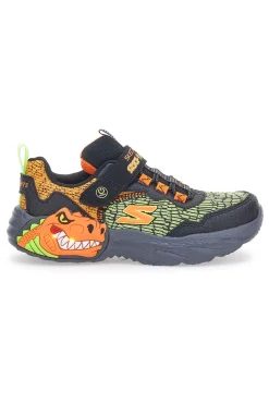 Sneakers con Luci Nere Skechers Dino-Light