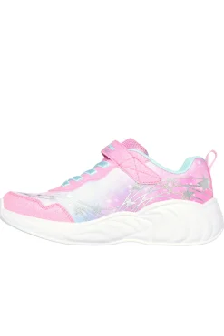 Sneakers con Luci Rosa da Bimbi Skechers Unicorn Dreams-Wishful Magic
