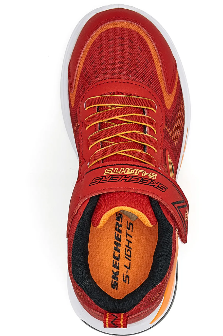 Sneakers Con Luci Skechers Tri-Namic Rosso