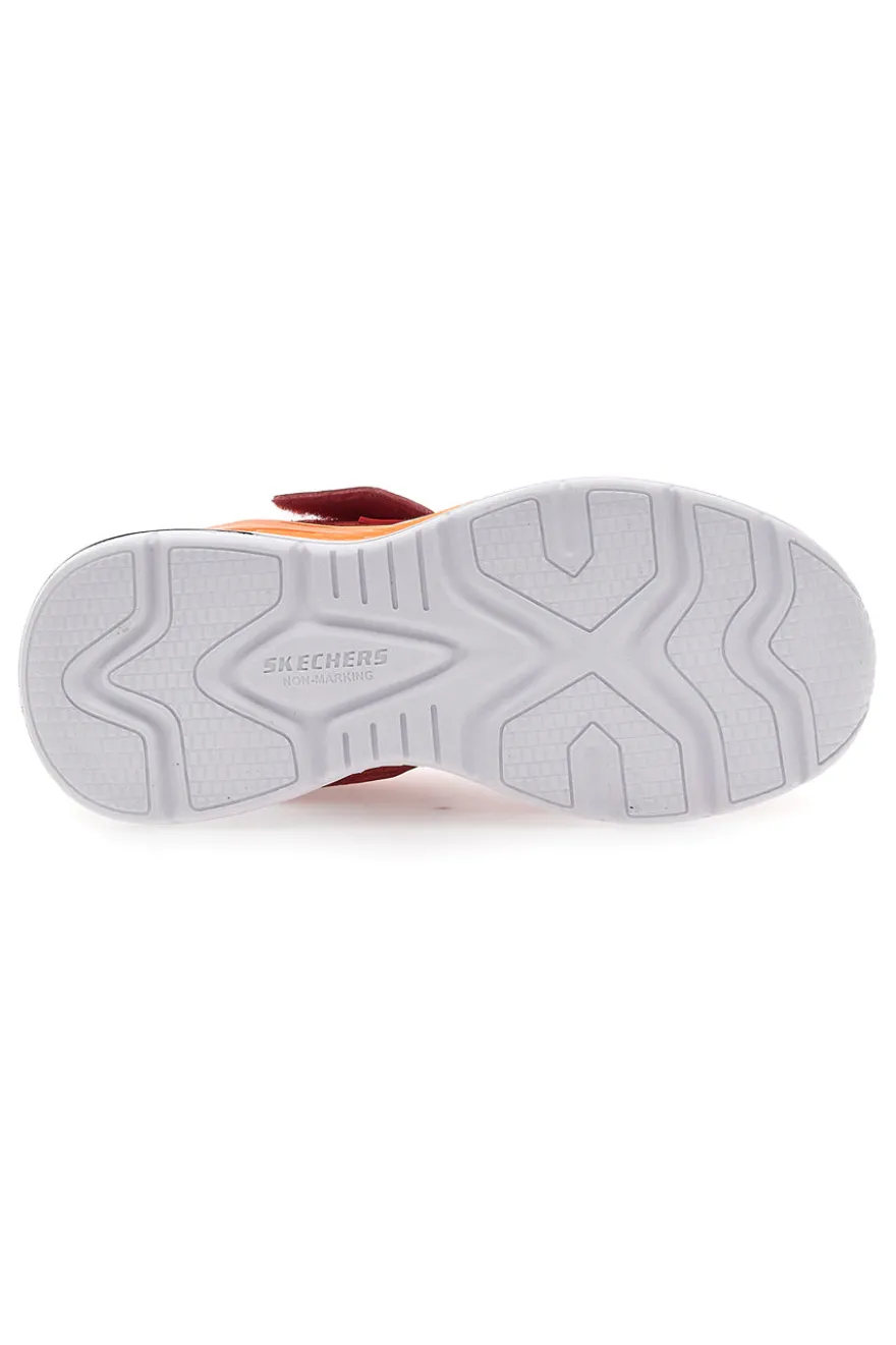 Sneakers Con Luci Skechers Tri-Namic Rosso