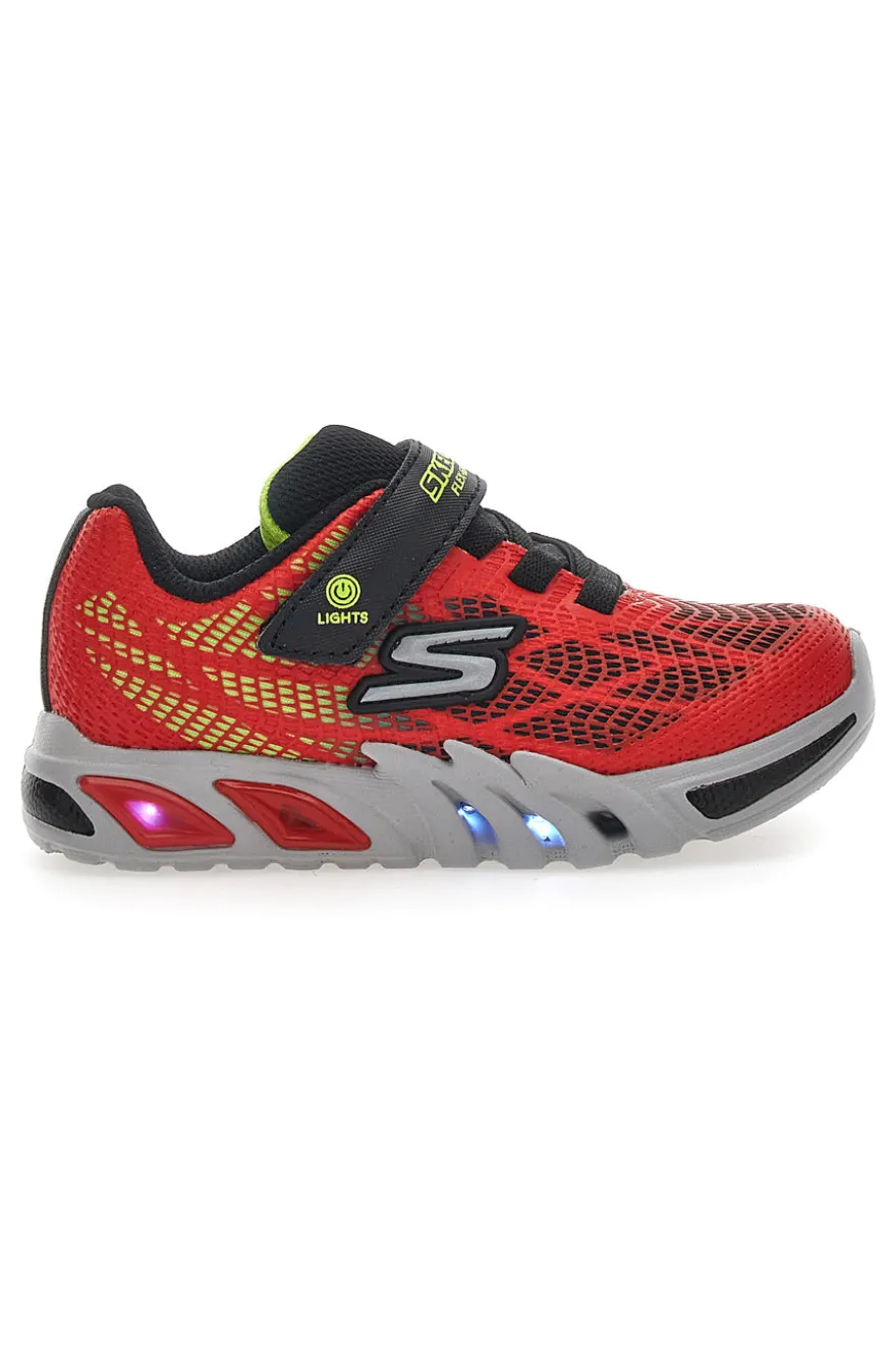 Sneakers Con Luci Skechers Glow Elite-Vorlo Rosse