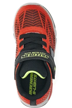 Sneakers Con Luci Skechers Glow Elite-Vorlo Rosse