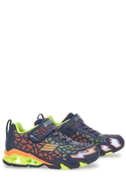 Sneakers Con Luci Skechers Tuff Force Blu