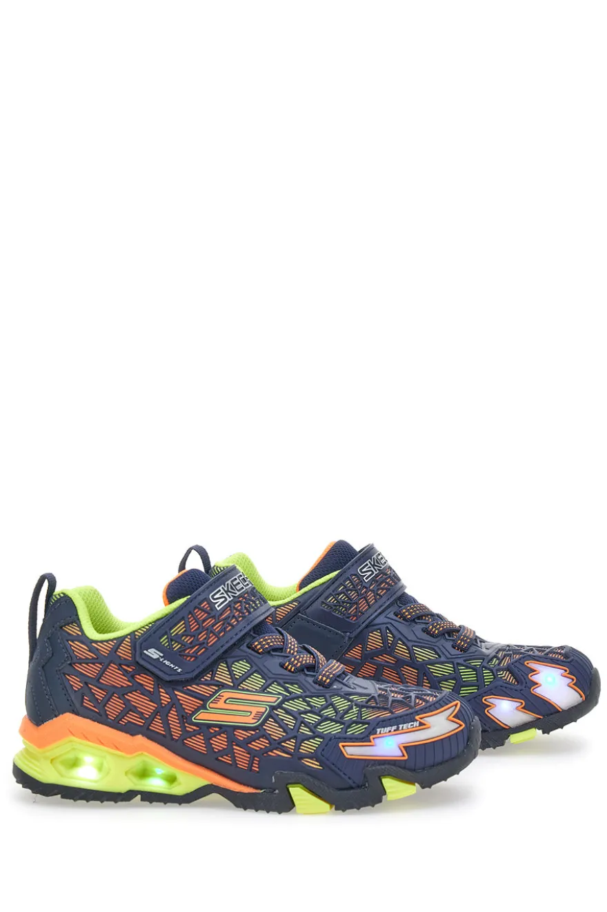 Sneakers Con Luci Skechers Tuff Force Blu
