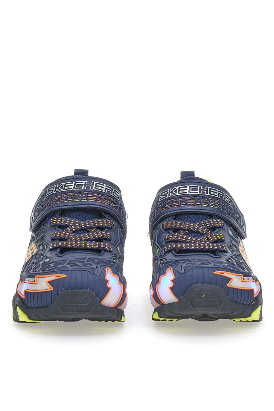Sneakers Con Luci Skechers Tuff Force Blu