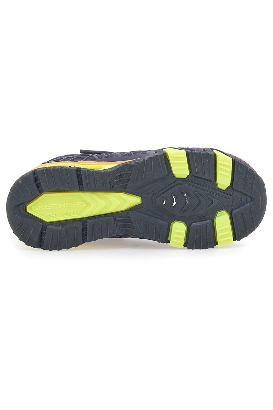 Sneakers Con Luci Skechers Tuff Force Blu