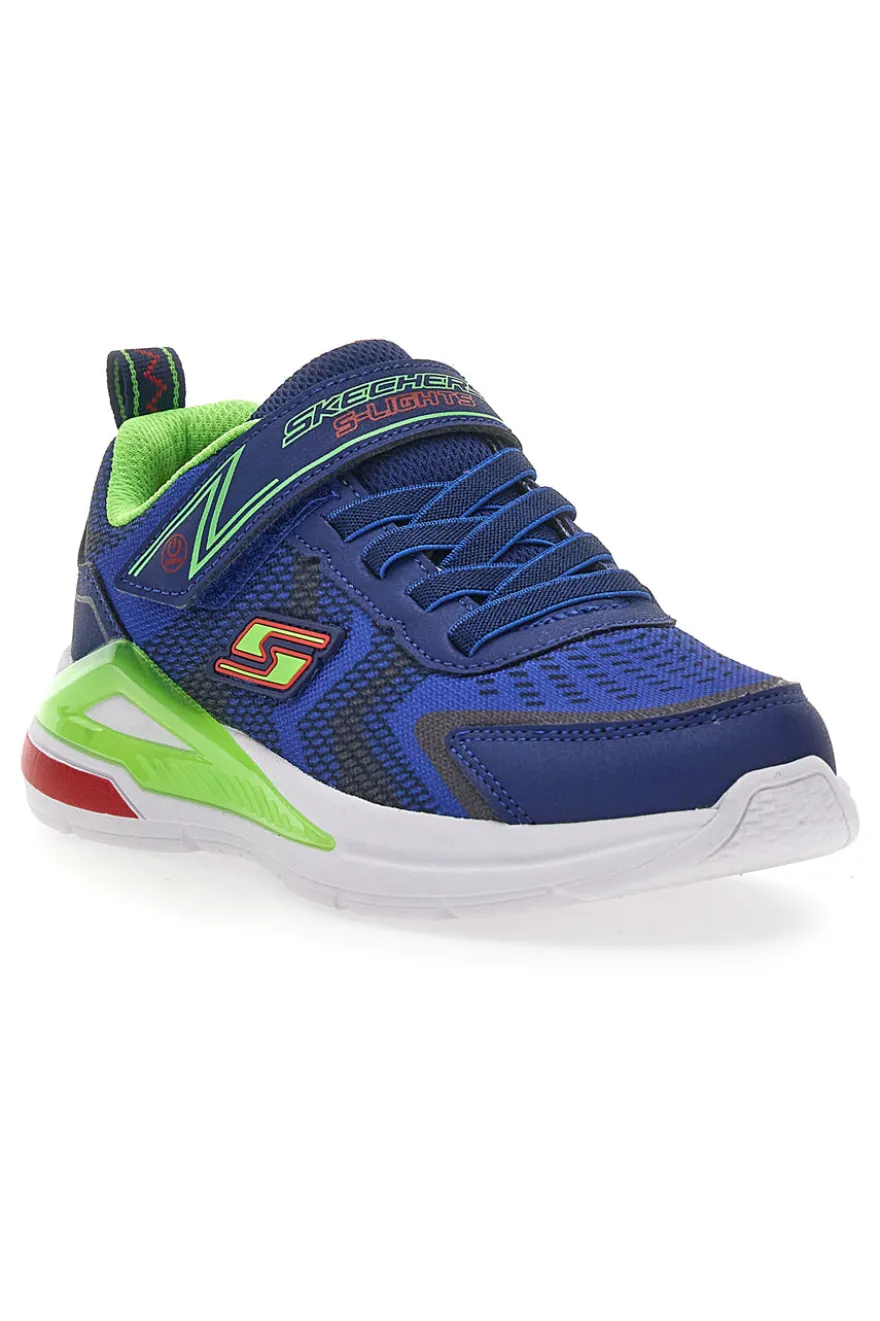 Sneakers Con Luci Skechers Tri-Namic Blu