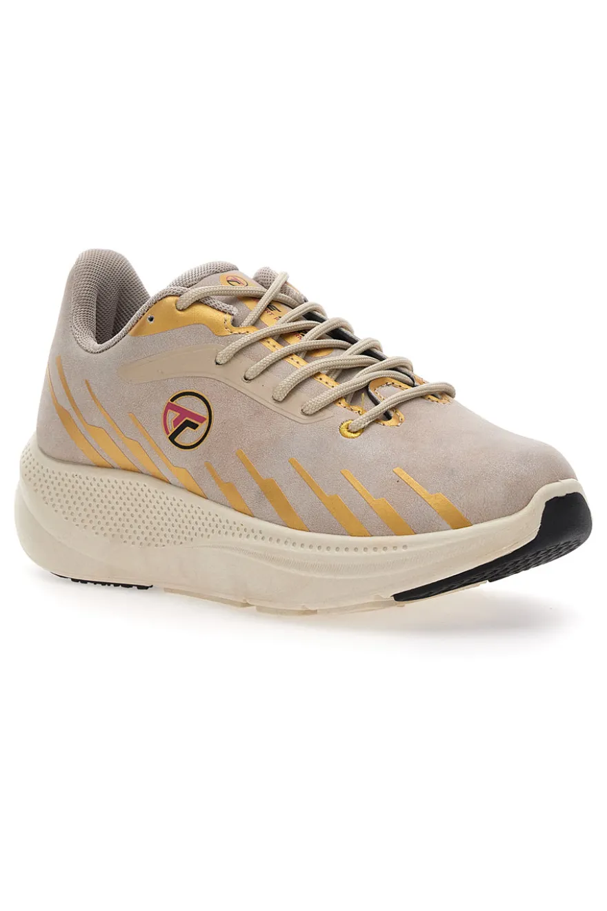 Sneakers Con Platform Beige The First 325302