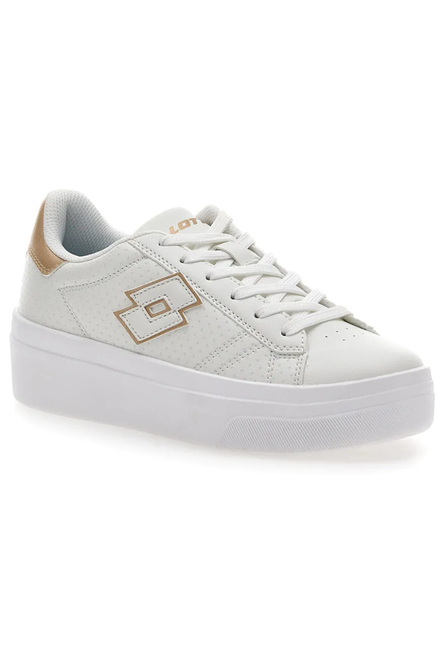Sneakers con Platform Bianche Lotto Astra AMF II MCR W