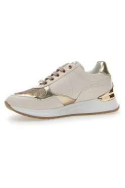 Sneakers con Strass Oro Mariella Burani 50384