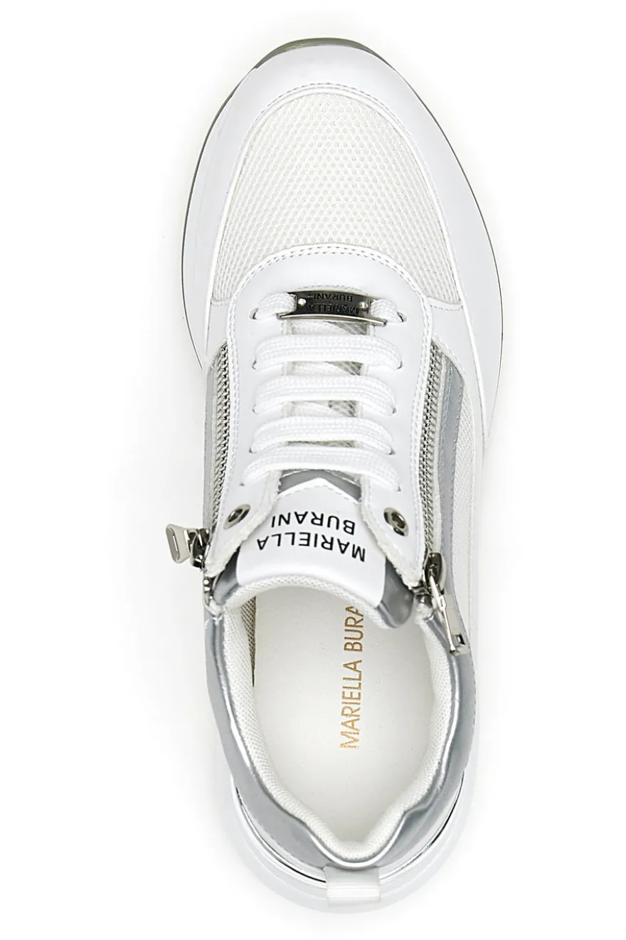 Sneakers con Zeppa Bianche Mariella Burani 50394