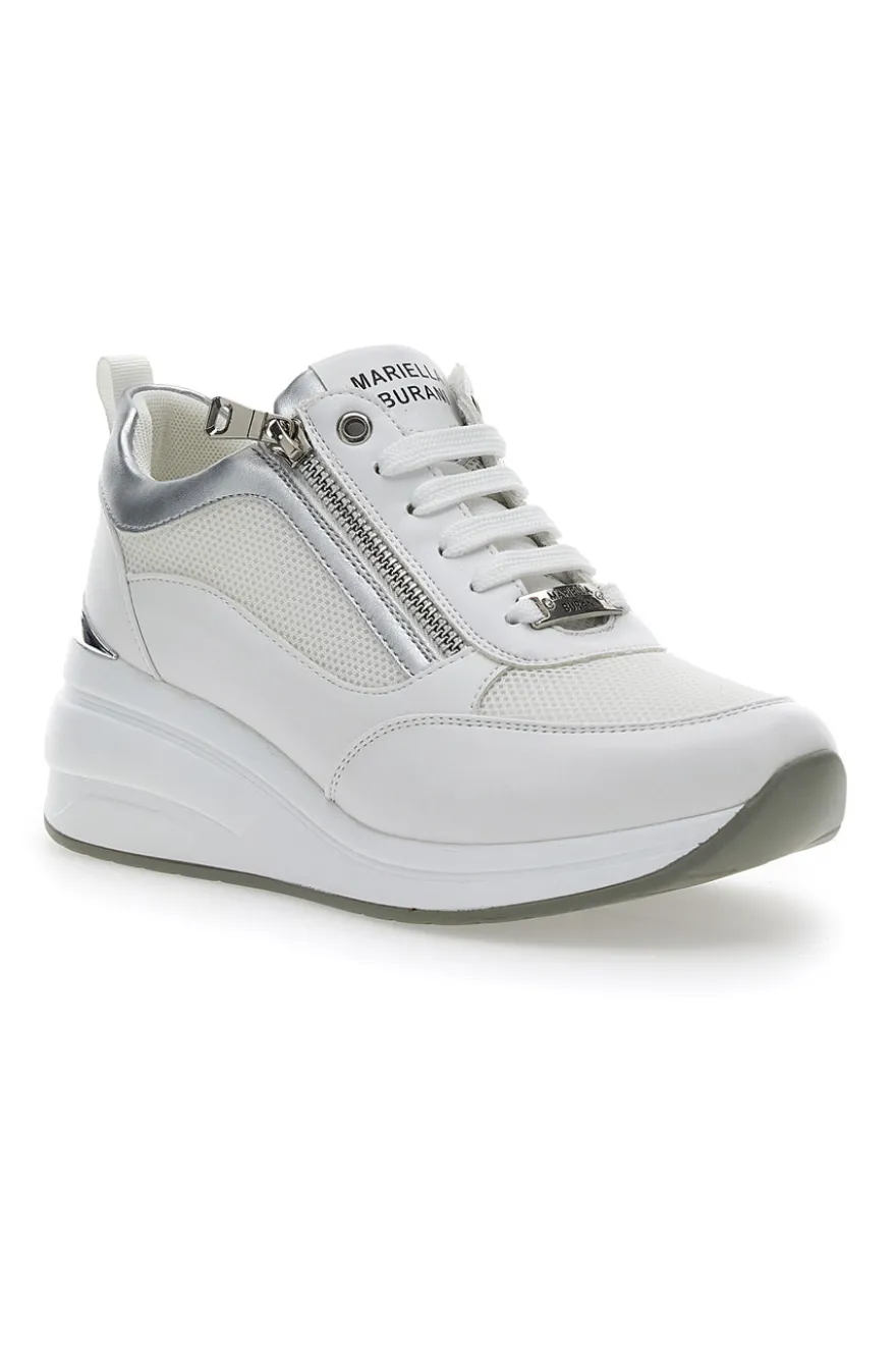Sneakers con Zeppa Bianche Mariella Burani 50394