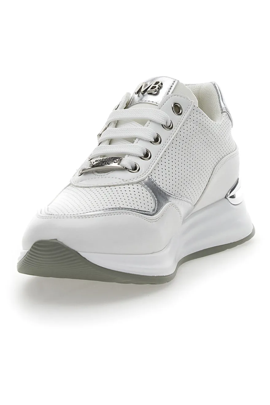 Sneakers con Zeppa Bianche Mariella Burani 50384