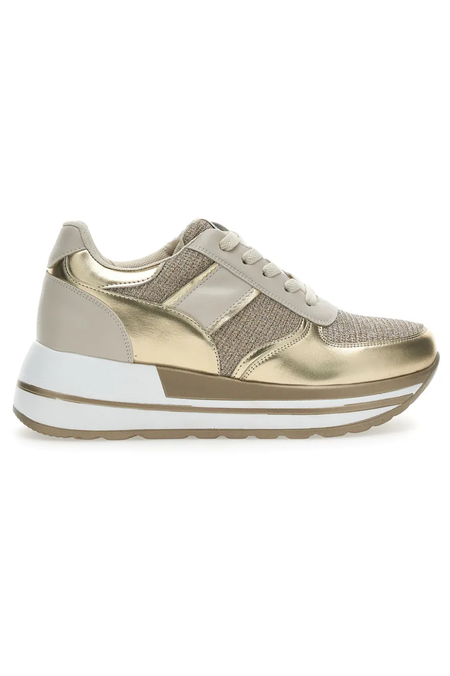 Sneakers con Zeppa Energy 143 Oro