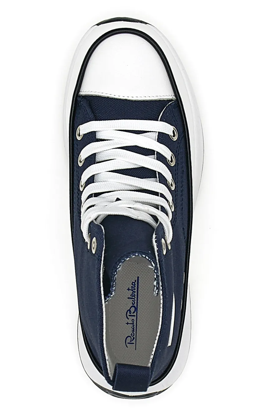 Sneakers con Zeppa Interna Renato Balestra 55602 Nere