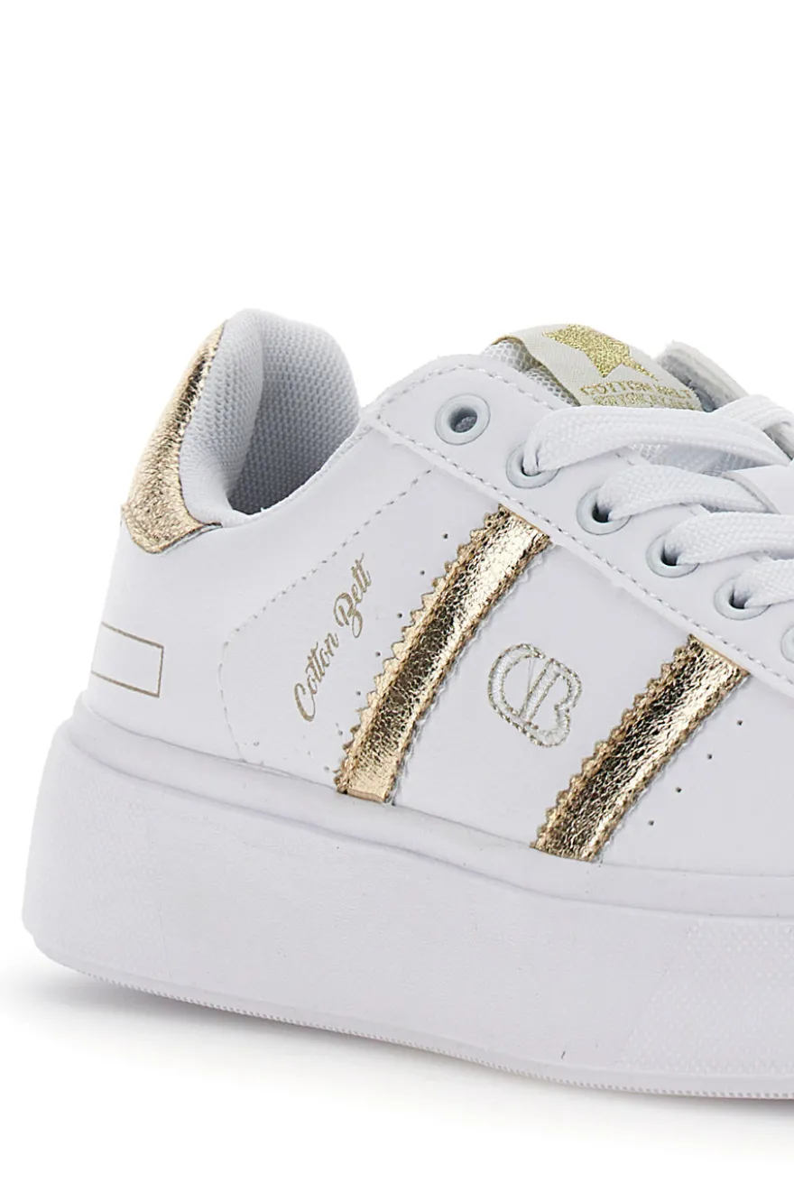Sneakers Cotton Belt Carmela Bianche