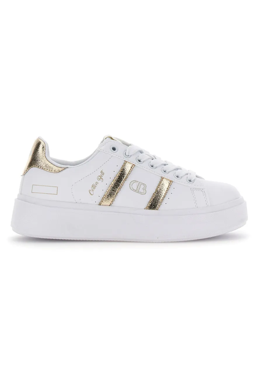 Sneakers Cotton Belt Carmela Bianche