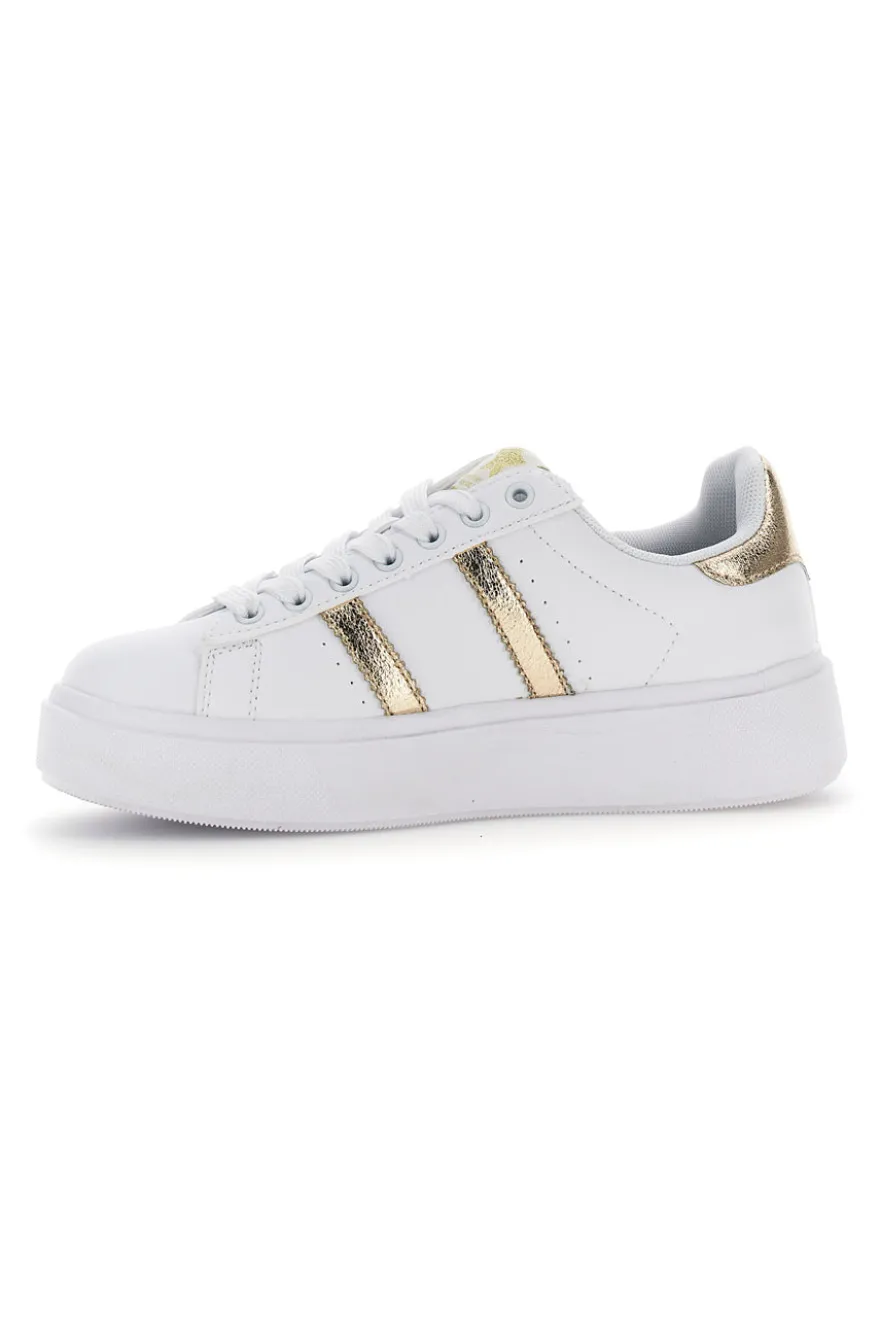 Sneakers Cotton Belt Carmela Bianche