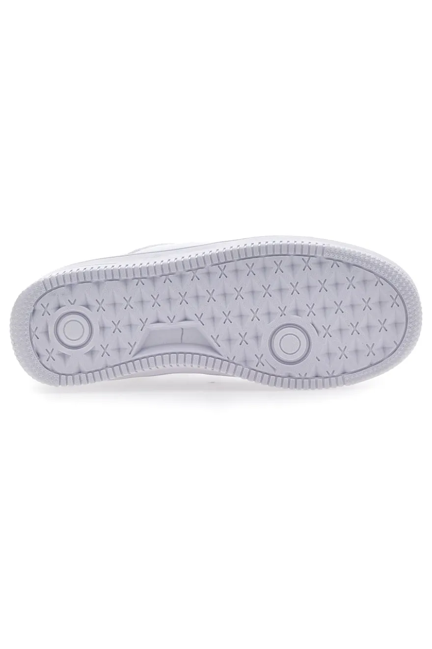 Sneakers Cotton Belt Amber Pu Ripstop Bianche