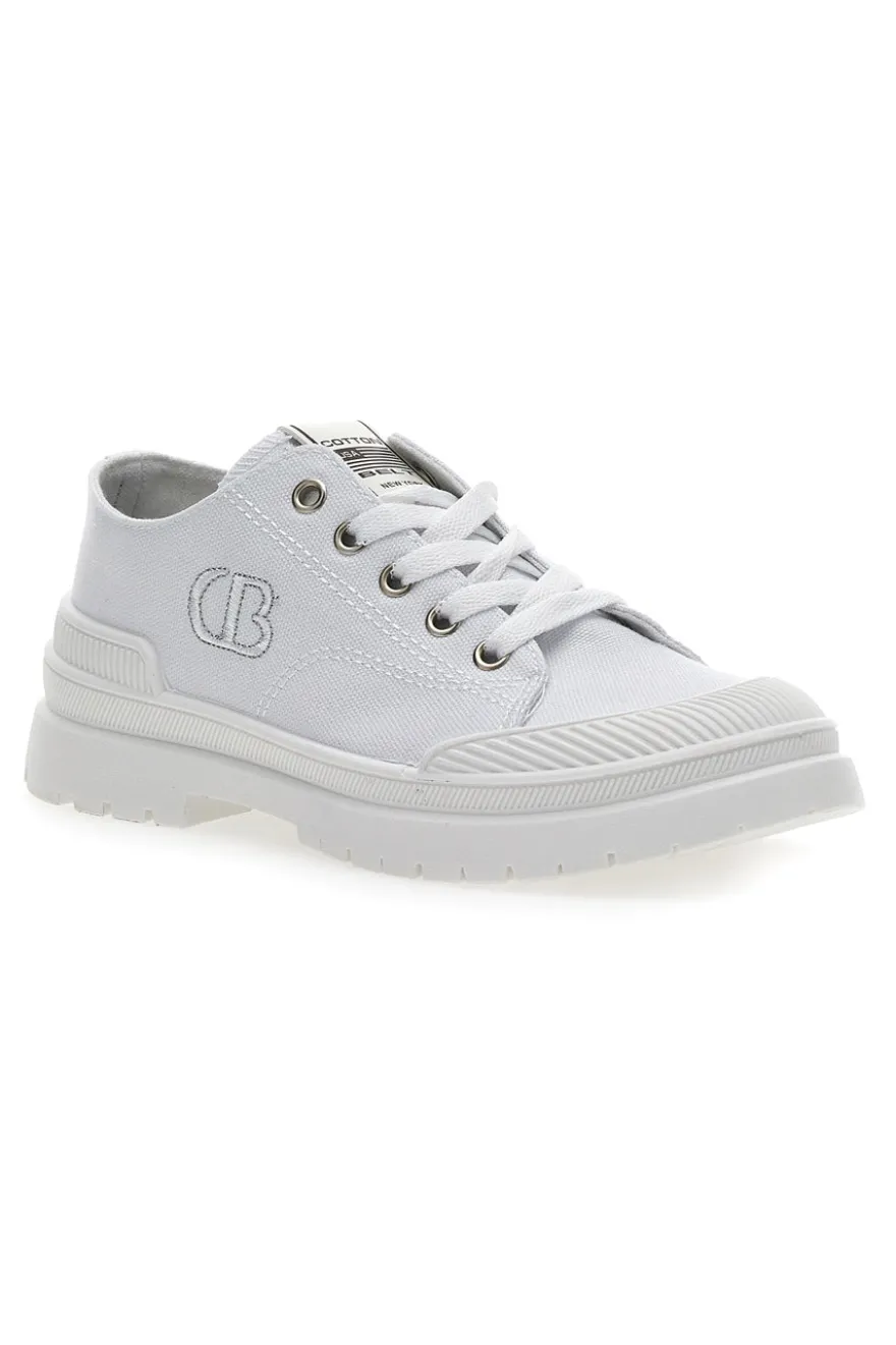 Sneakers Cotton Belt Cole Bianche