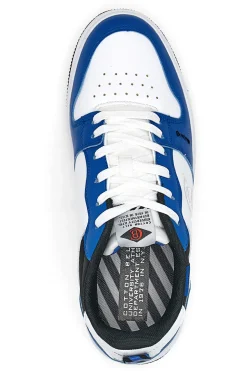 Sneakers Cotton Belt Funky Pop Bianche e Blu