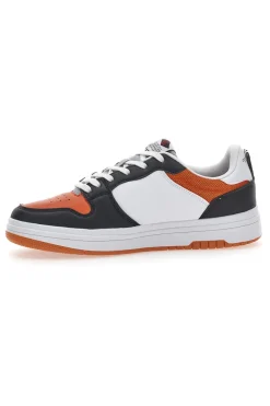Sneakers Cotton Belt Funky Bicolor Arancio