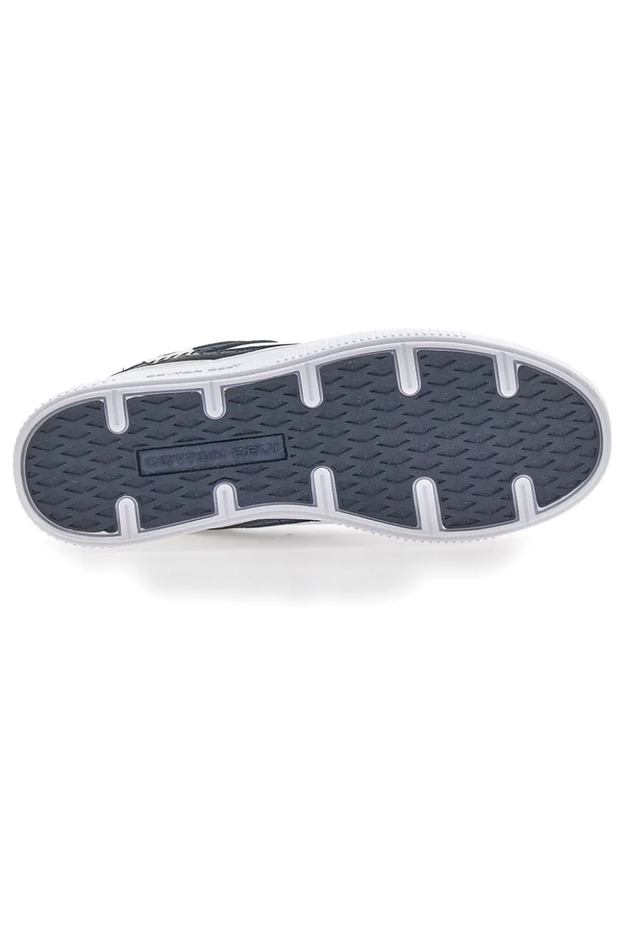Sneakers Cotton Belt Jazz Bianche