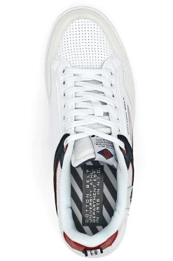 Sneakers Cotton Belt Jazz Bianche