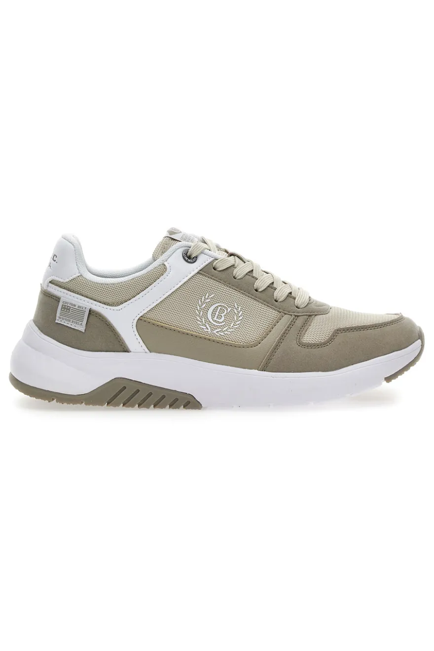 Sneakers Cotton Belt Kant Beige