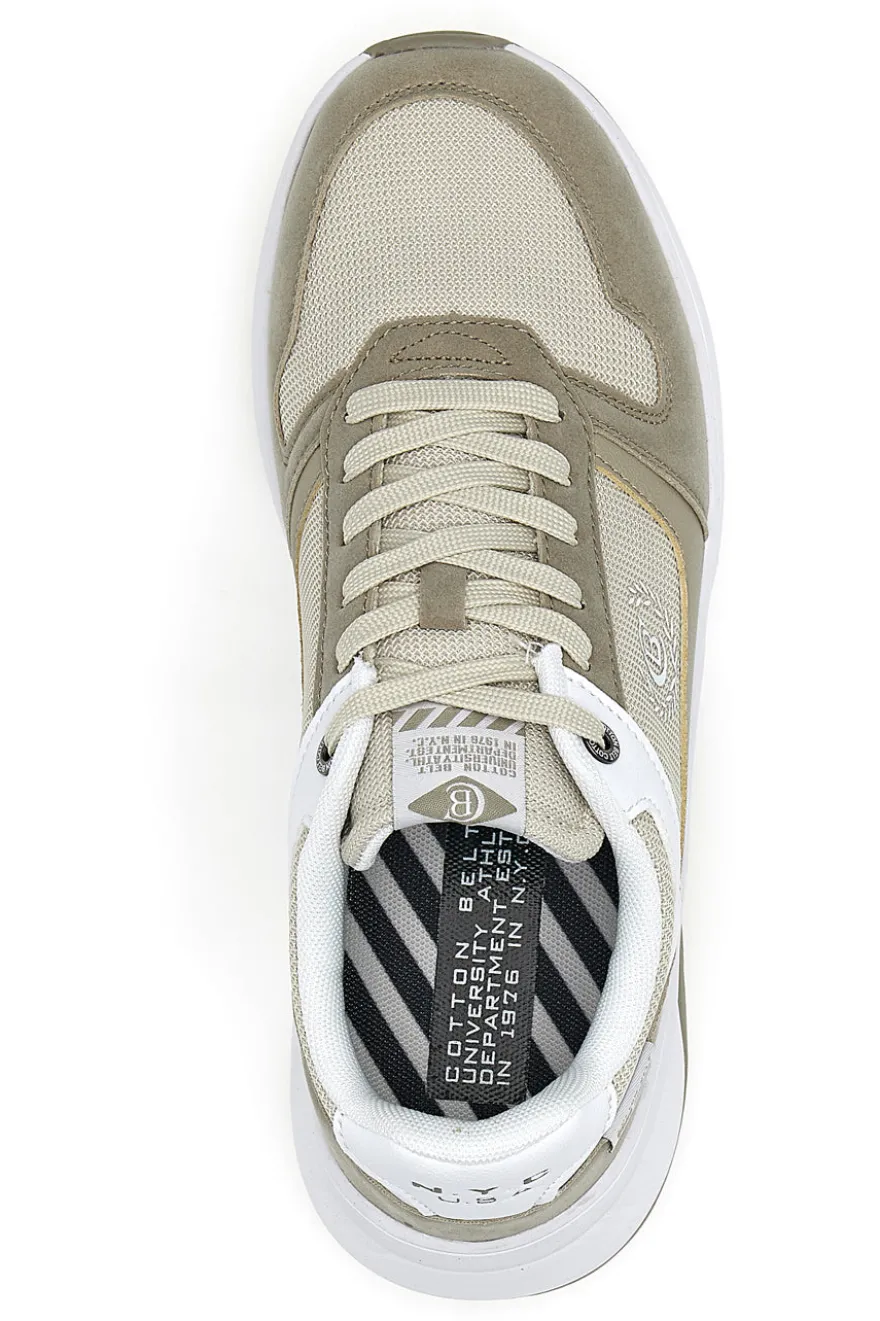 Sneakers Cotton Belt Kant Beige