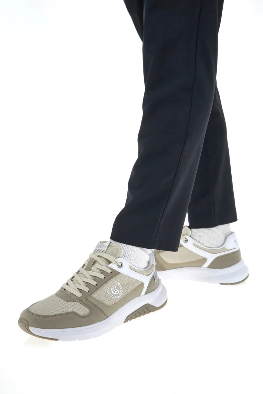 Sneakers Cotton Belt Kant Beige