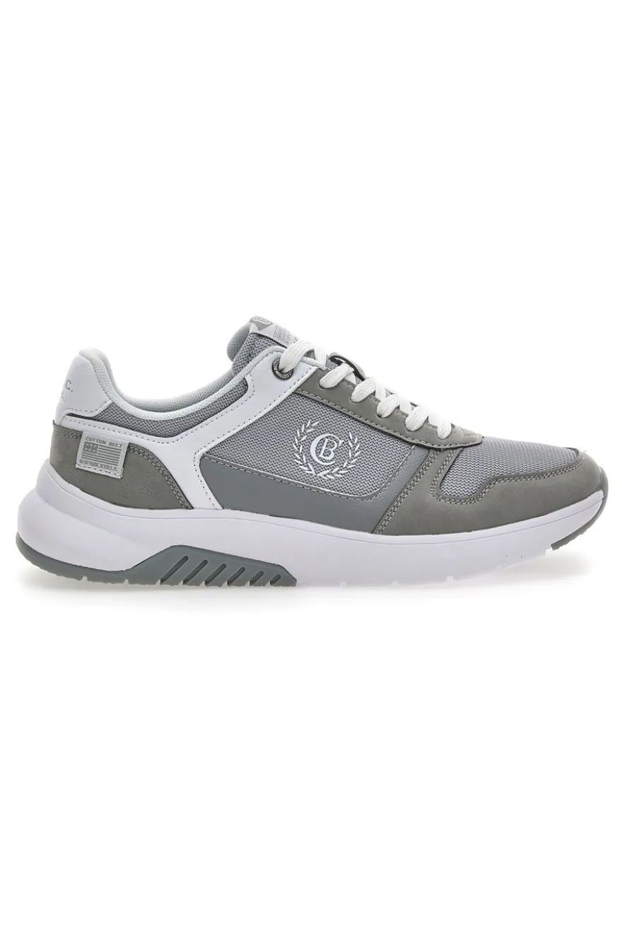 Sneakers Cotton Belt Kant Grigie