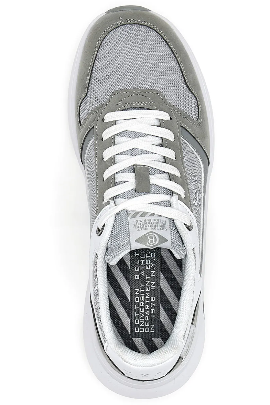 Sneakers Cotton Belt Kant Grigie