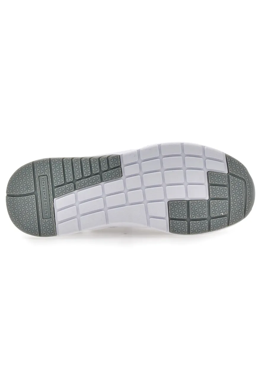 Sneakers Cotton Belt Kant Grigie