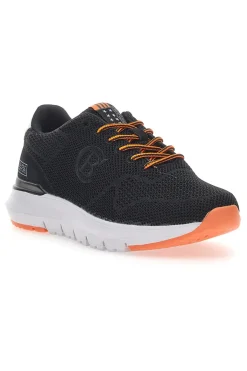 Sneakers Cotton Belt Lucas Nere e Arancio