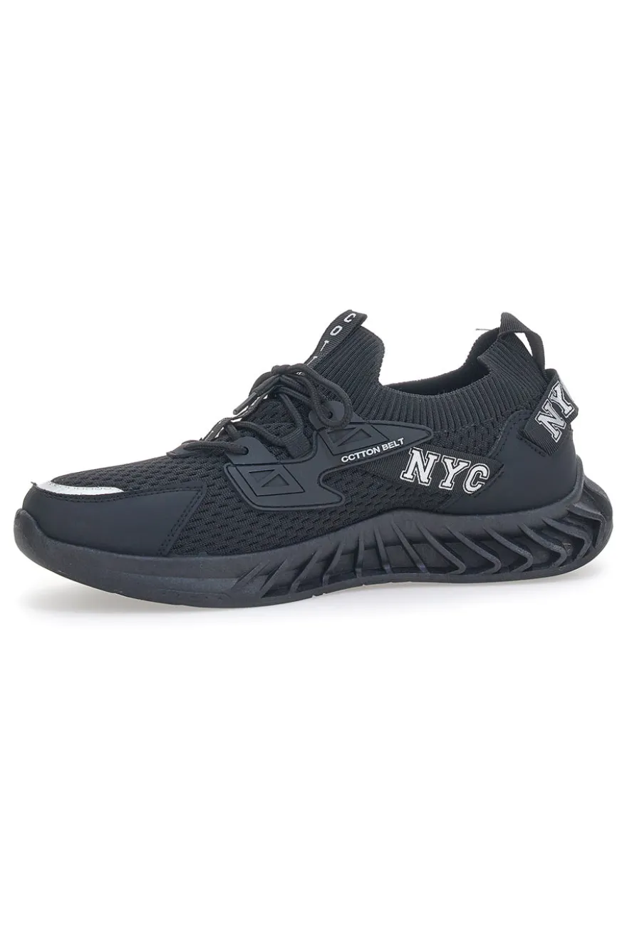 Sneakers Cotton Belt Mercury Nere