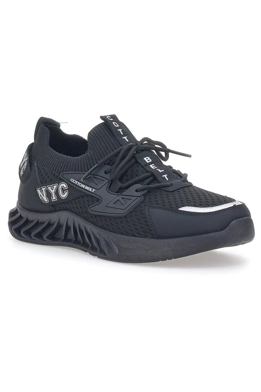 Sneakers Cotton Belt Mercury Nere