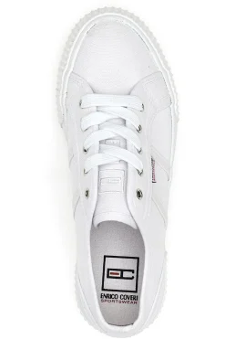 Sneakers Coveri California Canvas Bianche