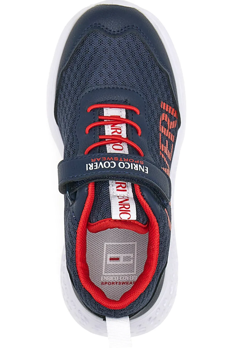 Sneakers Coveri Sport Nos Blu e Rosse
